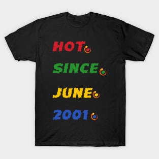 Hot & Legend Since May 2001 18th Birthday 18 Years Old T-Shirt straight outta 18th for women & daughter T-Shirt